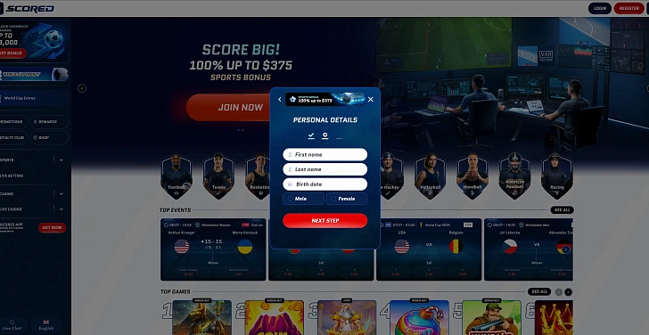 Screenshot 20Bet