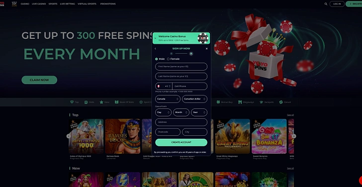 Screenshot 20Bet