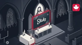 Stake Hits a New Low With an Ad Where Jesus Sends Worshippers to a Crypto Casino