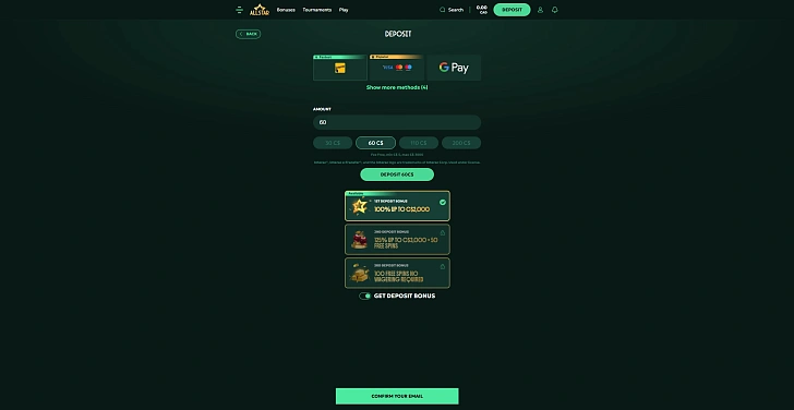 Screenshot 20Bet