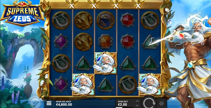 Gameplay process: wins, multipliers and cascade behaviour.