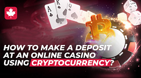 How to make a deposit at an online casino using cryptocurrency?