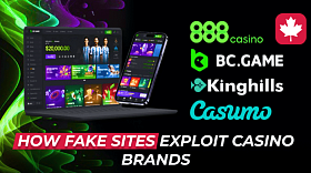 How Fake Sites Profit From Casino Brands: BC Game, KingHills, and Other Fake Sites for Deception