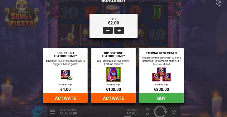 Bonus game: free spins, retriggers and bonus-round rules.