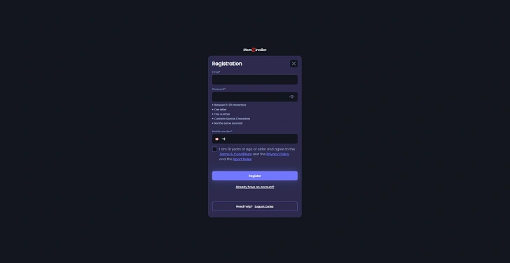 Screenshot 20Bet