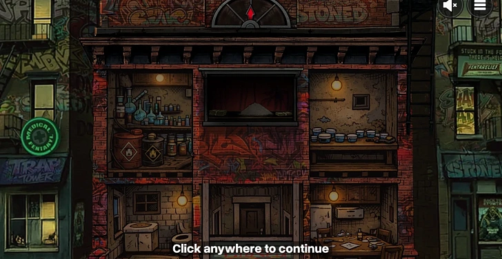 Base game: layout, bet controls and balance display.