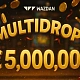 Wazdan launches Multidrop promo with a fund of €5,000,000