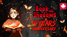 Book of Shadows Celebrates 4 Years: A Look Back and a Glimpse Ahead