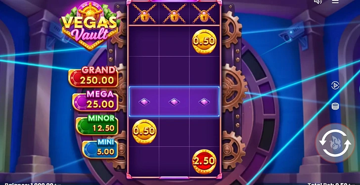 Gameplay process: wins, multipliers and cascade behaviour.