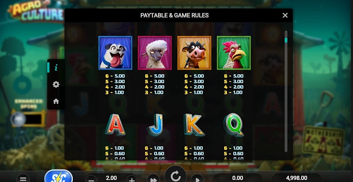 Bonus game: free spins, retriggers and bonus-round rules.