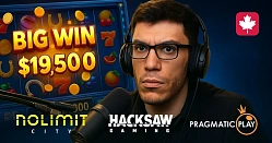 Trainwreck called Pragmatic Play and Hacksaw Gaming slots a "lottery", while Nolimit City was the only chance to win