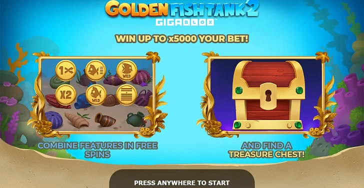 Base game: layout, bet controls and balance display.