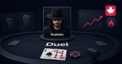 Duel Keeps the Shitshow Parade Going: Roshtein Came Out to Deal Cards at the Blackjack Table