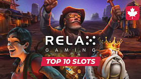 TOP 10 Slots by Relax Gaming – Best Offers of All Time