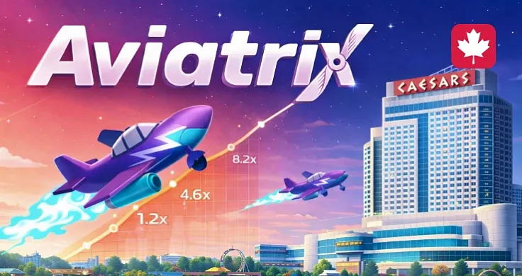 Aviatrix Crash Game Conquers North America: First Launch in Canada with Caesars Entertainment