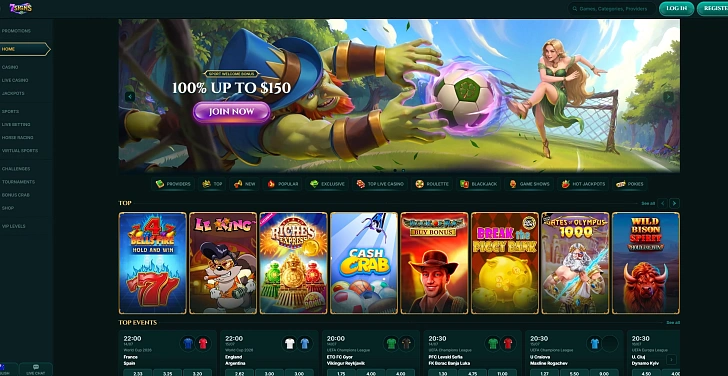 Screenshot 20Bet