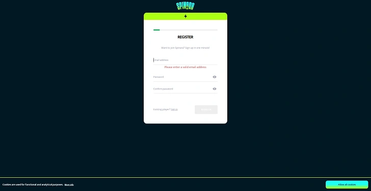Screenshot 20Bet