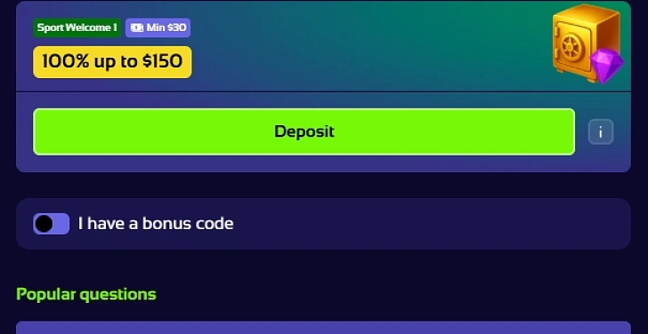 Screenshot 20Bet