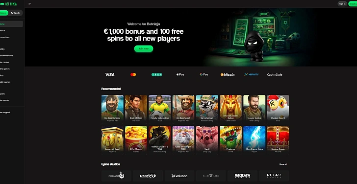 Screenshot 20Bet