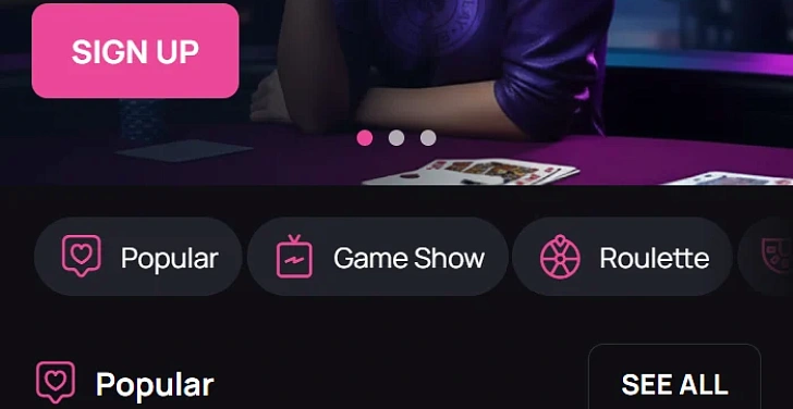 Screenshot 20Bet