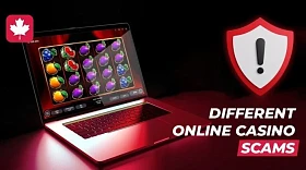 Different online casino scams