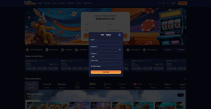 Screenshot 20Bet