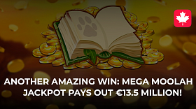 Another Incredible Win: Mega Moolah Jackpot Strikes €13.5 Million!