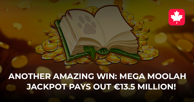 Another Incredible Win: Mega Moolah Jackpot Strikes €13.5 Million!