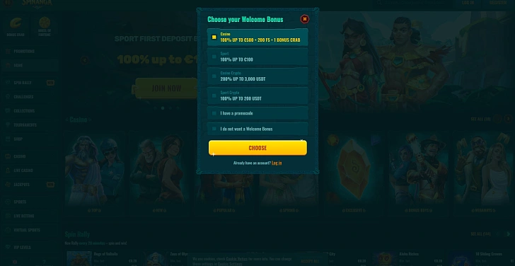 Screenshot 20Bet