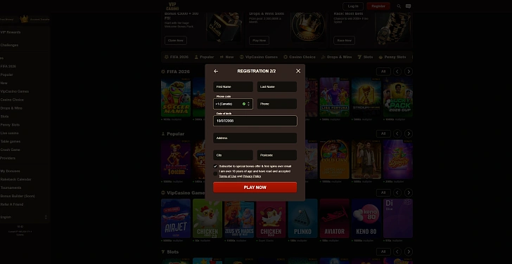 Screenshot 20Bet