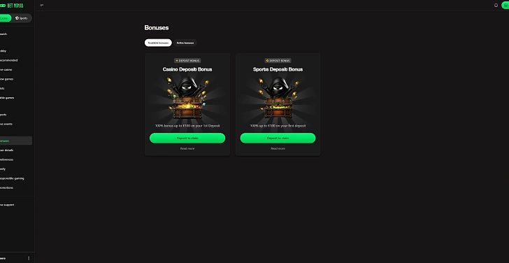 Screenshot 20Bet