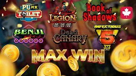 Maximum winnings in popular slots. Issue #5