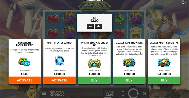Bonus game: free spins, retriggers and bonus-round rules.