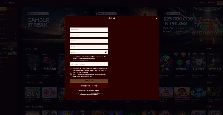 Screenshot 20Bet