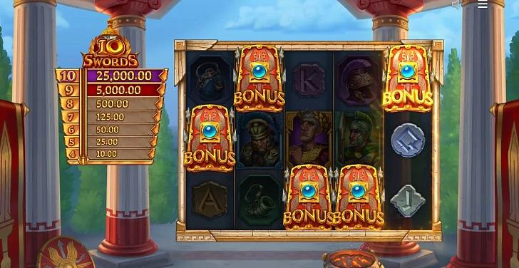 Gameplay process: wins, multipliers and cascade behaviour.