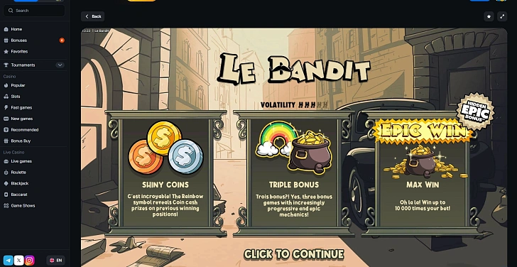 Screenshot 20Bet