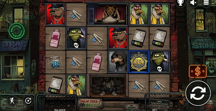 Gameplay process: wins, multipliers and cascade behaviour.
