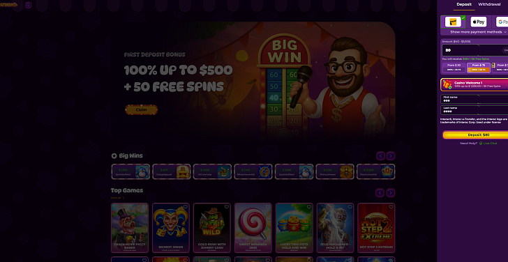Screenshot 20Bet