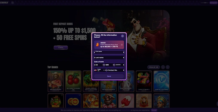 Screenshot 20Bet