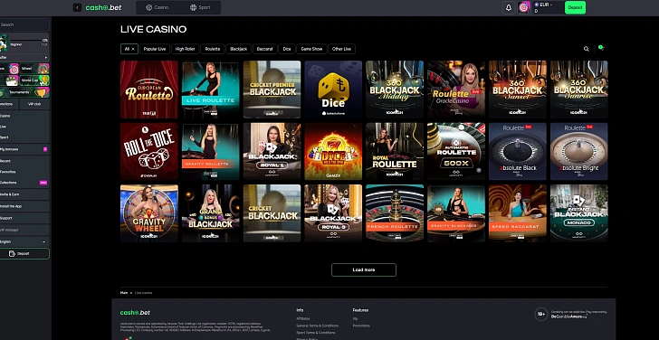Screenshot 20Bet