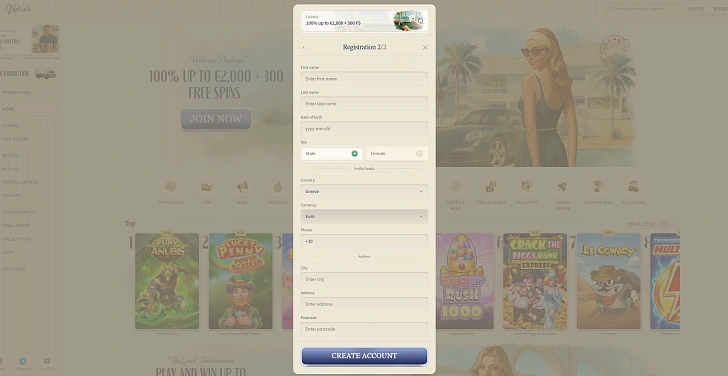 Screenshot 20Bet