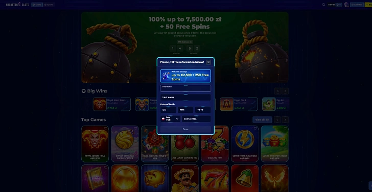 Screenshot 20Bet