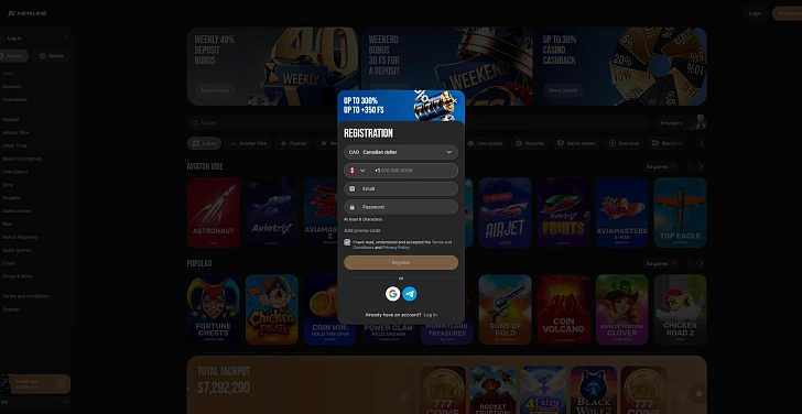 Screenshot 20Bet