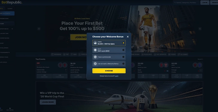 Screenshot 20Bet