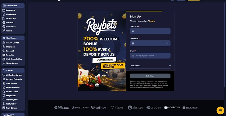 Screenshot 20Bet