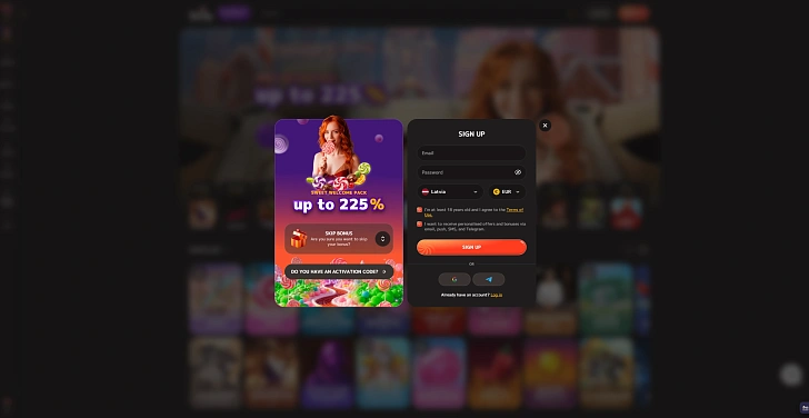 Screenshot 20Bet