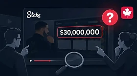 Drake was credited with a $30 million max win at Stake, but the story currently rests on a viral clip