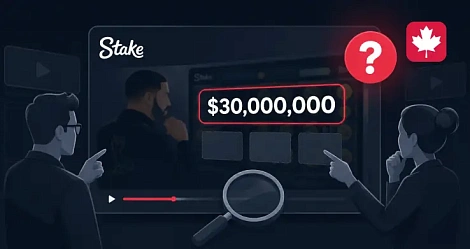 Drake was credited with a $30 million max win at Stake, but the story currently rests on a viral clip
