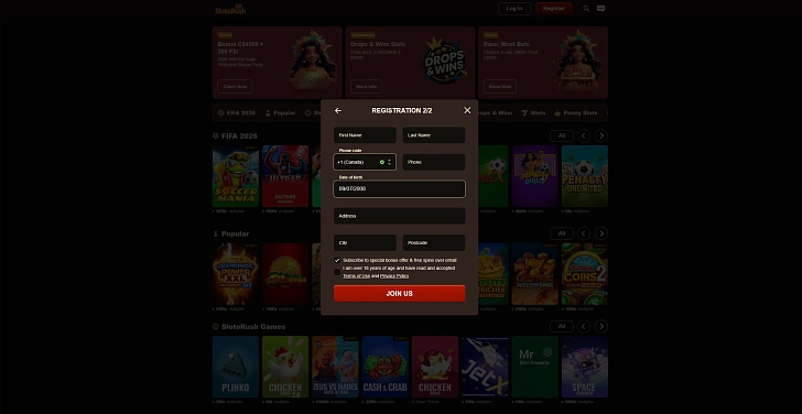 Screenshot 20Bet