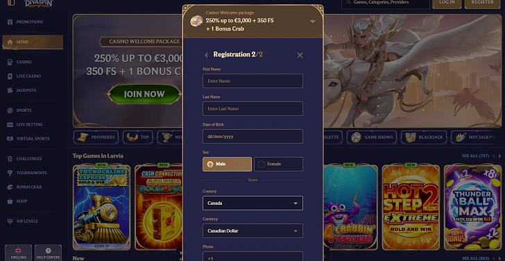 Screenshot 20Bet